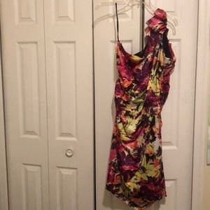 Multi colored Floral Dress